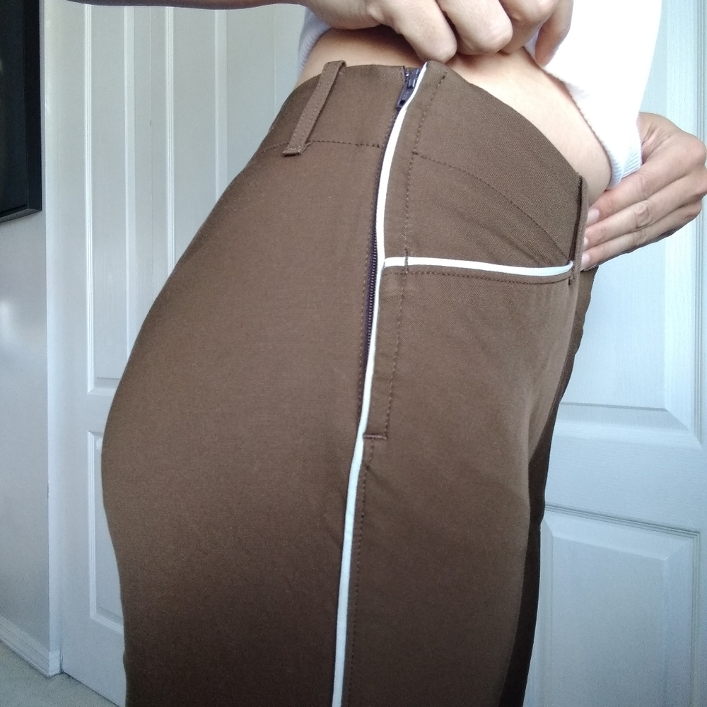 NEW Ariat Breeches Riding Pants Brown 28L … - Picture 5 of 9